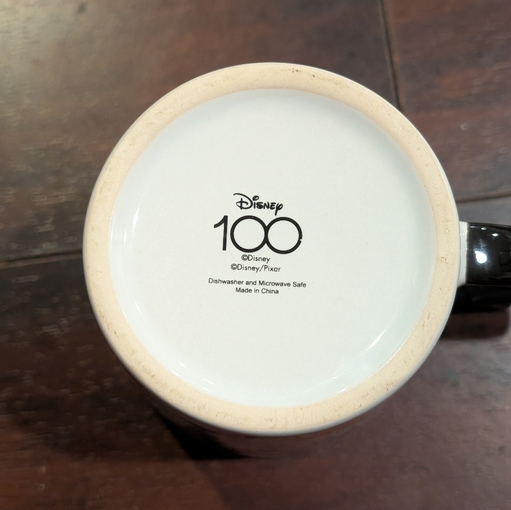 2023 Disney Parks 100 Years of Wonder Mug Red Interior - Picture 4 of 5